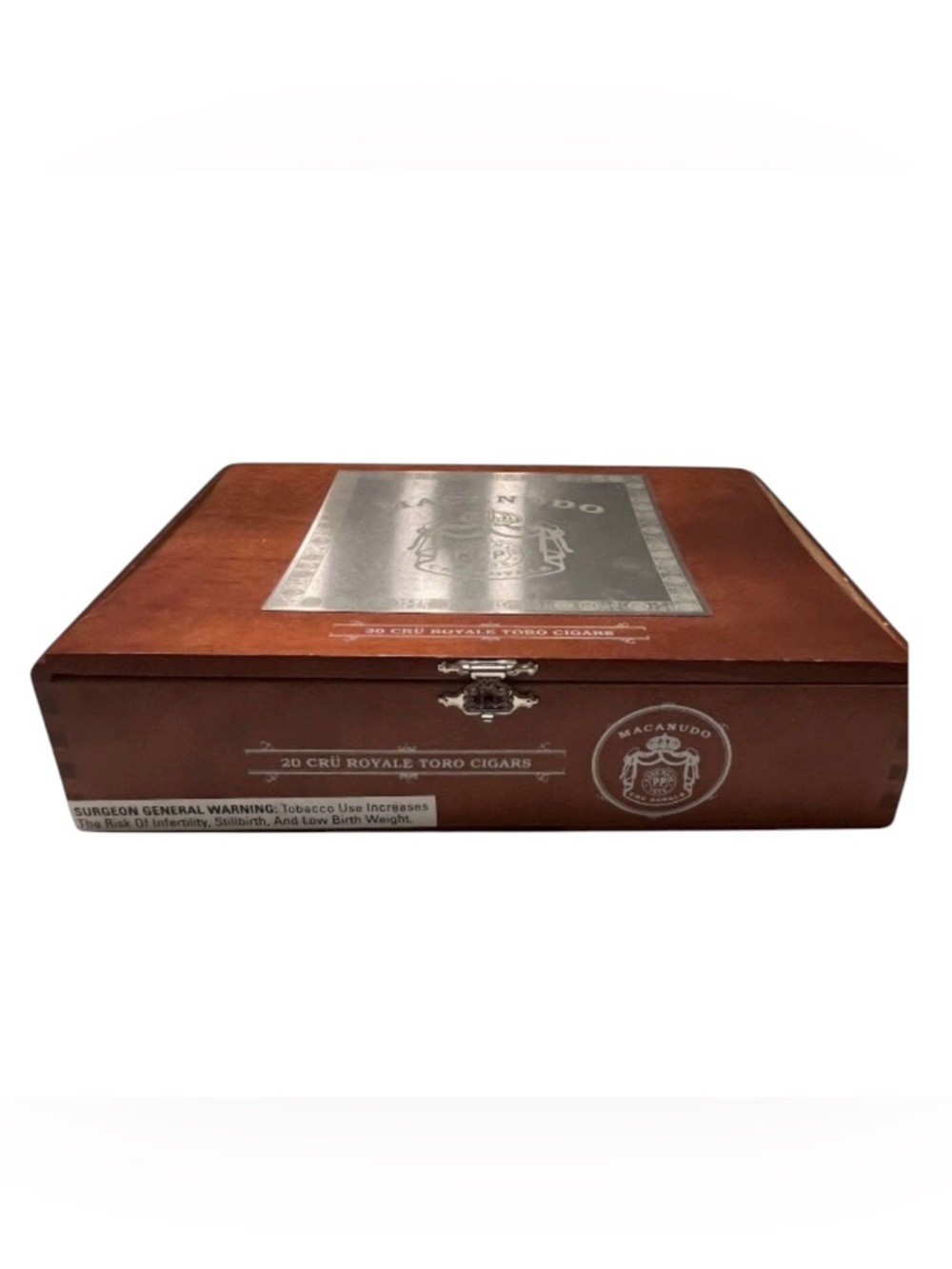 Macanudo Wooden Cigar Box. Pre owned